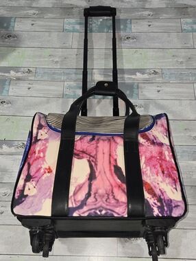 Hang Accesories Rolling Carry On Travel Bag With Laptop Sleeve